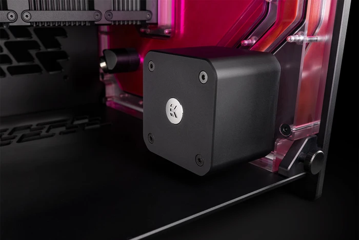 EK Water Blocks EK-Quantum Torsion A60 Black Limited Edition, schwarz, Glasfenster
