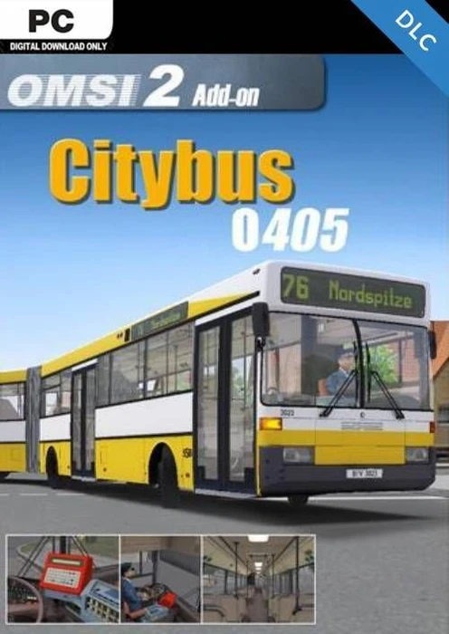 OMSI 2 - Der Omnibussimulator 2 - Stadtbus O405 (Download) (Add-on) (PC)