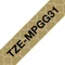Brother TZe-MPPGG31 Beschriftungsband, 12mm, schwarz/gold (Muster) Vorschaubild