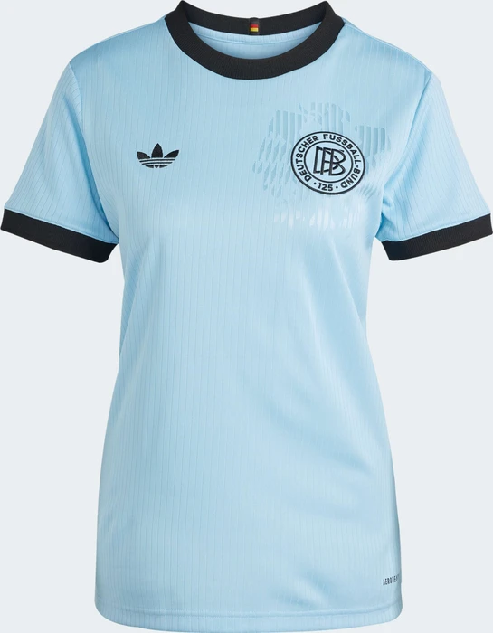 adidas Deutschland Anniversary Trikot kurzarm clear blue/black (Damen)