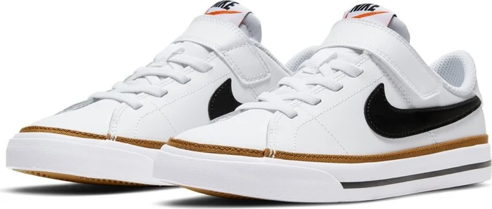 Nike Court Legacy white/desert ochre/gum light brown/black (Junior)