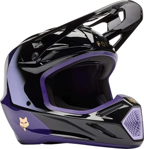 Fox Racing V3 Drip violett/schwarz