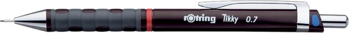rOtring Tikky Druckbleistift HB 0.7mm graphit, rot, Radierer (1904692)