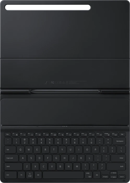 Samsung EJ-DT730 Book Cover Keyboard Slim für Galaxy Tab S7+ / Tab S7 FE / Tab S8+, schwarz, CH