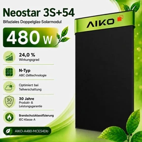 AIKO Neostar 3S+54 A485-MCE54dB, 480Wp