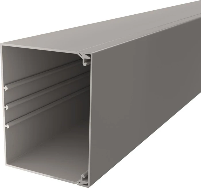 OBO Bettermann WDK100130GR Kabelkanal, 130x100mm, 2m, steingrau