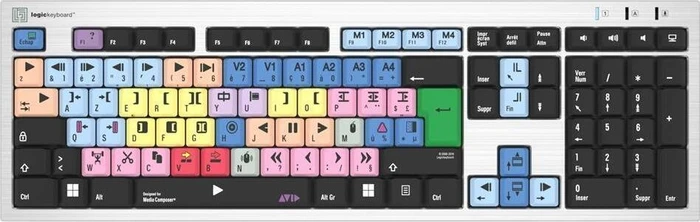 LogicKeyboard Avid Media Composer Advanced Line, USB, FR