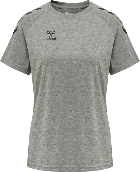 hummel Core XK Funktionsshirt kurzarm grey melange (Damen)
