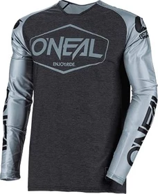 O'Neal Mayhem Hexx Trikot langarm grau/schwarz (Herren)