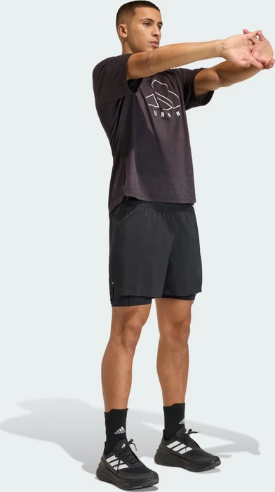 adidas Adi365 Running Essentials 2in1 Shorts Laufhose kurz schwarz (Damen)