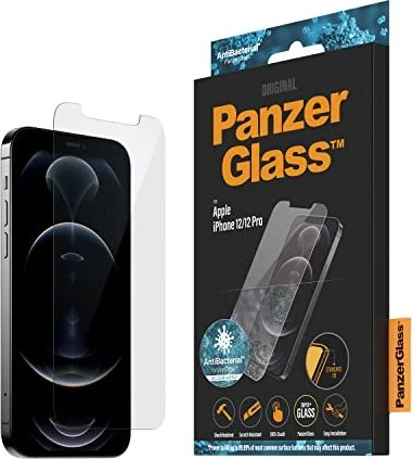 PanzerGlass Standard Fit AntiBacterial für Apple iPhone 12 Pro/iPhone 12