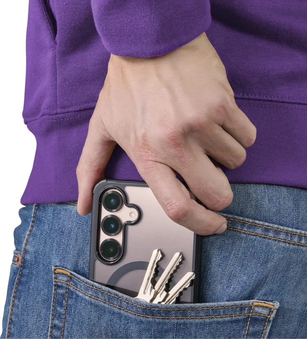 Hama Handyhülle Extreme Protect magnetisch für Samsung Galaxy S25 schwarz
