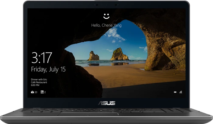 ASUS ZenBook Flip 15 UX561UD, Smoky Grey, Core i7-8550U, 16GB RAM, 256GB SSD, 2TB HDD, GeForce GTX 1050, DE