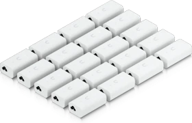 Ubiquiti Desktop 2.5G PoE-Injektor, 2x RJ-45, passiv PoE, Bundle (20x) (UACC-Adapter-PoE-24-12W-20)