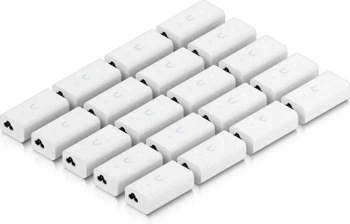 Ubiquiti Desktop 2.5G PoE-Injektor, 2x RJ-45, passiv PoE, Bundle (20x)