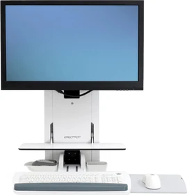 Ergotron StyleView Sit-Stand Vertical Lift, Patient Room, 24"