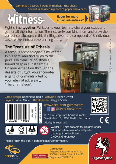 Witness - The Treasure of Othesis (EN)