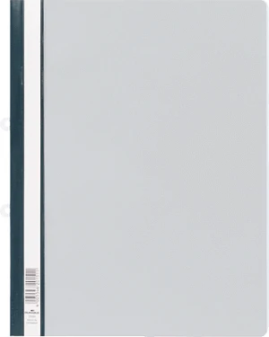 Durable Sichthefter opak, A4+, grau/transparent