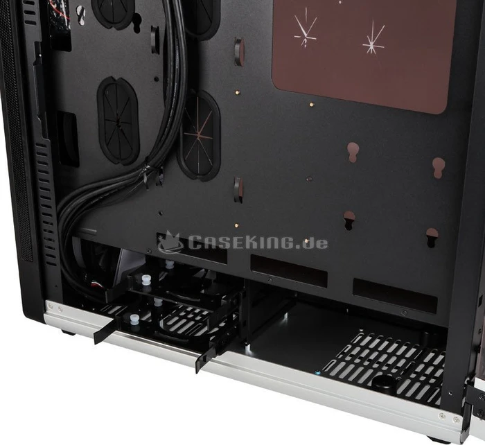 Raijintek Asterion Plus, silber, Acrylfenster