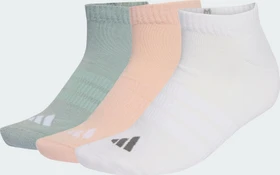 adidas Cushioned Low Cut Socken blush pink/white/wonder sage, 3 Paare