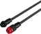 HP HyperX Coiled Cable USB-C auf USB-A, Tastaturkabel (Spiral-Textilkabel), 1.22m, grau/schwarz Vorschaubild