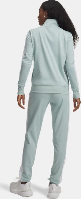 Under Armour Trikotstoff Trainingsanzug enamel blue/white (Damen)