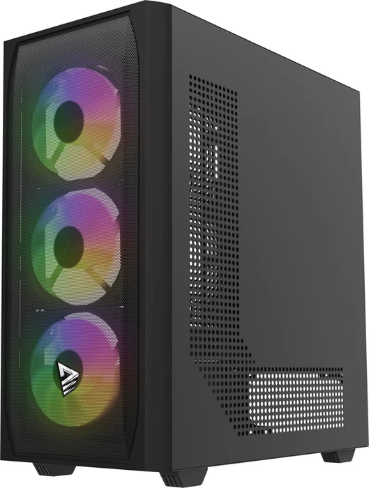 Savio Noctis Flow RGB X1, Glasfenster