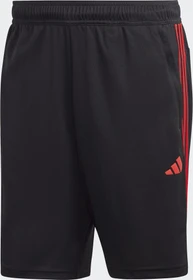 adidas Train Essentials Piqué 3-Streifen Trainingshose kurz black/better scarlet (Herren)