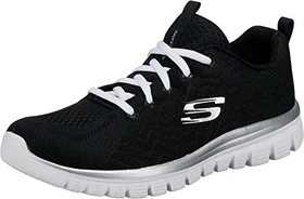 Skechers Graceful Get Connected schwarz/weiß (Damen)