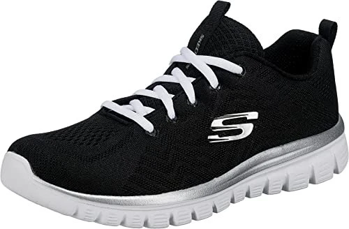 Skechers Graceful Get Connected schwarz/weiß (Damen)