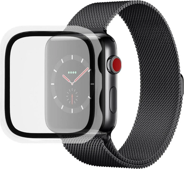 4smarts Full Body Hard Cover für Apple Watch (45mm) transparent