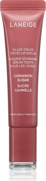 Laneige Glaze Craze Tinted Lip Serum cinnamon sugar, 12g
