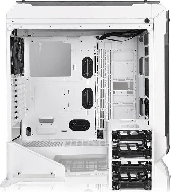 Thermaltake View 71 TG Snow, Glasfenster