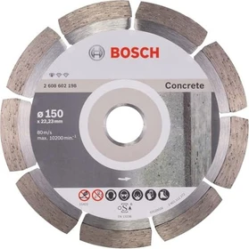 Bosch Professional Standard for Concrete Diamanttrennscheibe, 150x2x22.23mm, 1 Stück