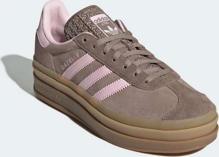 adidas Gazelle Bold trace brown/clear pink/earth strata (Damen)