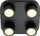 Nordlux Clyde Spotlight Deckenleuchte 4-flammig (2412256003)