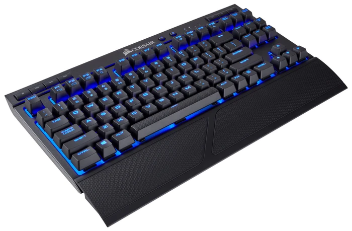 Corsair Gaming K63 Wireless, LEDs blau, MX RED, USB/Bluetooth, DE
