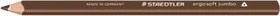 Staedtler ergosoft jumbo 158 Buntstift Van-Dyck-braun, 12er-Pack