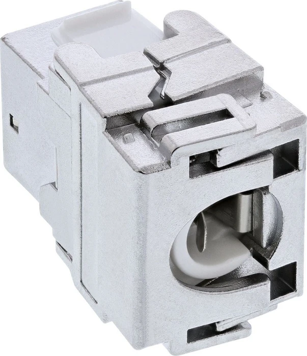 InLine Keystone Modul RJ-45 Buchse/Verlegekabel Cat6a, SNAP-In