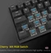 Drevo Calibur V2 TE PC/Mac, LEDs RGB, schwarz, MX RGB BLUE, USB, UK Vorschaubild