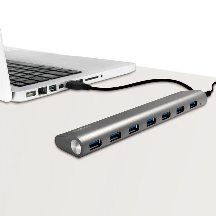 LogiLink USB-Hub, 7x USB-A 3.0, USB-A 3.0 [Stecker]