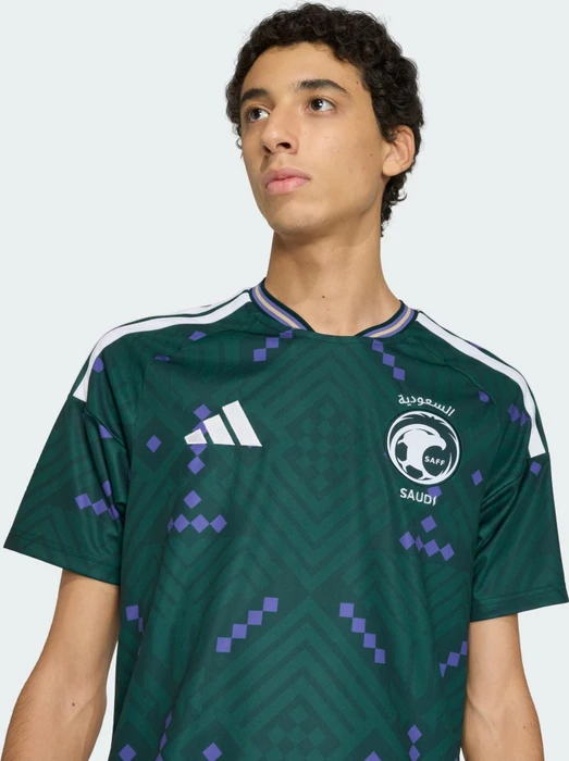 adidas FIFA WM 2026 Saudi-Arabien Heimtrikot kurzarm aurora ivy/white (Herren)
