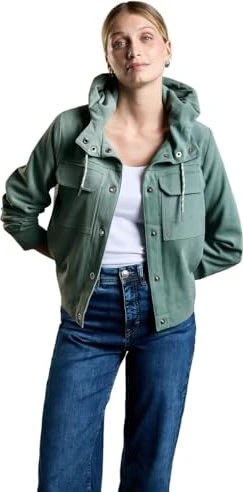 Street One Kurze Jacke mit Kapuze Jacke seafoam green (Damen)