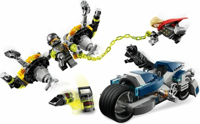 LEGO Marvel Super Heroes Spielset - Avengers Speeder-Bike Attacke