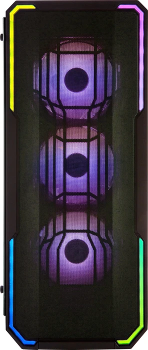 BitFenix Enso Mesh 4ARGB, schwarz, Glasfenster