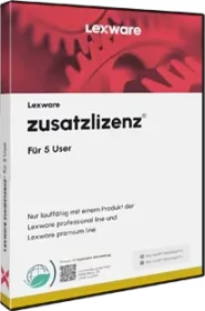 Lexware Pro/Premium Reihe 2026 Zusatzlizenz, 5 User CAL, ESD (deutsch) (PC) (09199-2019)