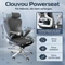 Clouvou PowerSeat Bürostuhl, schwarz Vorschaubild