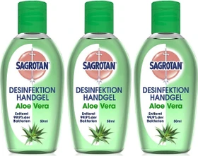 Sagrotan Aloe Vera Handdesinfektionsgel, 50ml