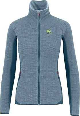 Karpos Rocchetta Fleece Jacke mountain spring/bering sea (Damen)