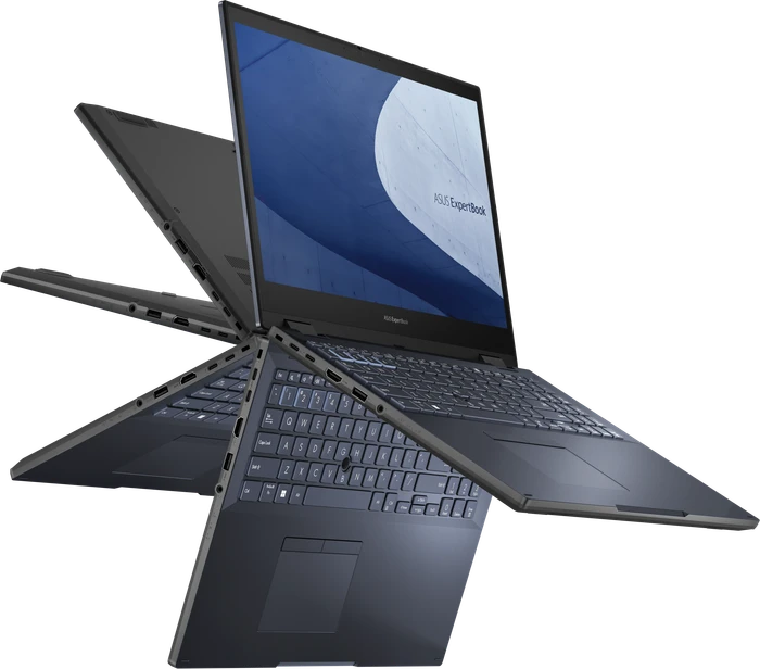 ASUS ExpertBook B2 Flip B2502FBA-N80177X, Star Black, Core i5-1240P, 16GB RAM, 512GB SSD, DE
